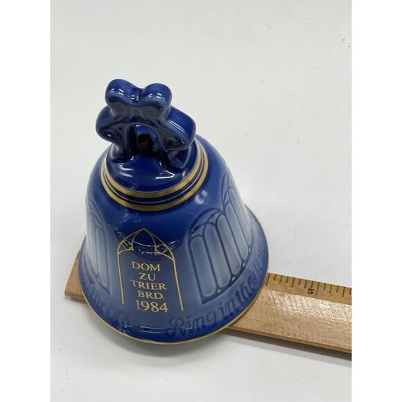 B&G Copenhagen Porcelain 1984 Cathedral Hand Bell #9684 Domkirken Trier A16 - Picture 7 of 8